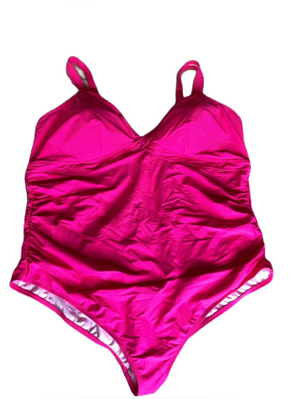 Torrid hit pink swimsuit. 5